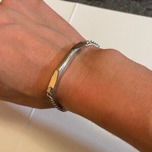 $2! 5 for $10 🔥Madewell Stylish Silver Tone Chain Bracelet